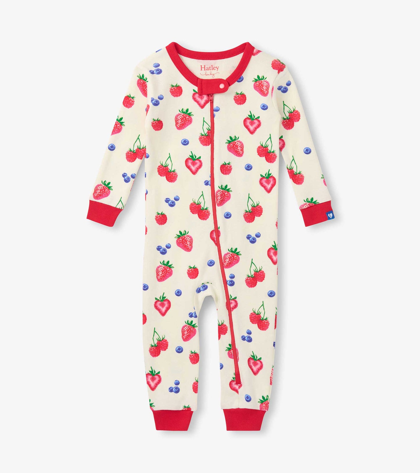 Baby Girls Summer Berries Cotton Sleeper