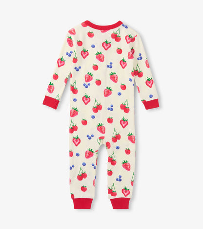 Baby Girls Summer Berries Cotton Sleeper