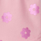 View Girls Blossom Pull-On Shorts - Pink fabric with scattered pink flower shapes