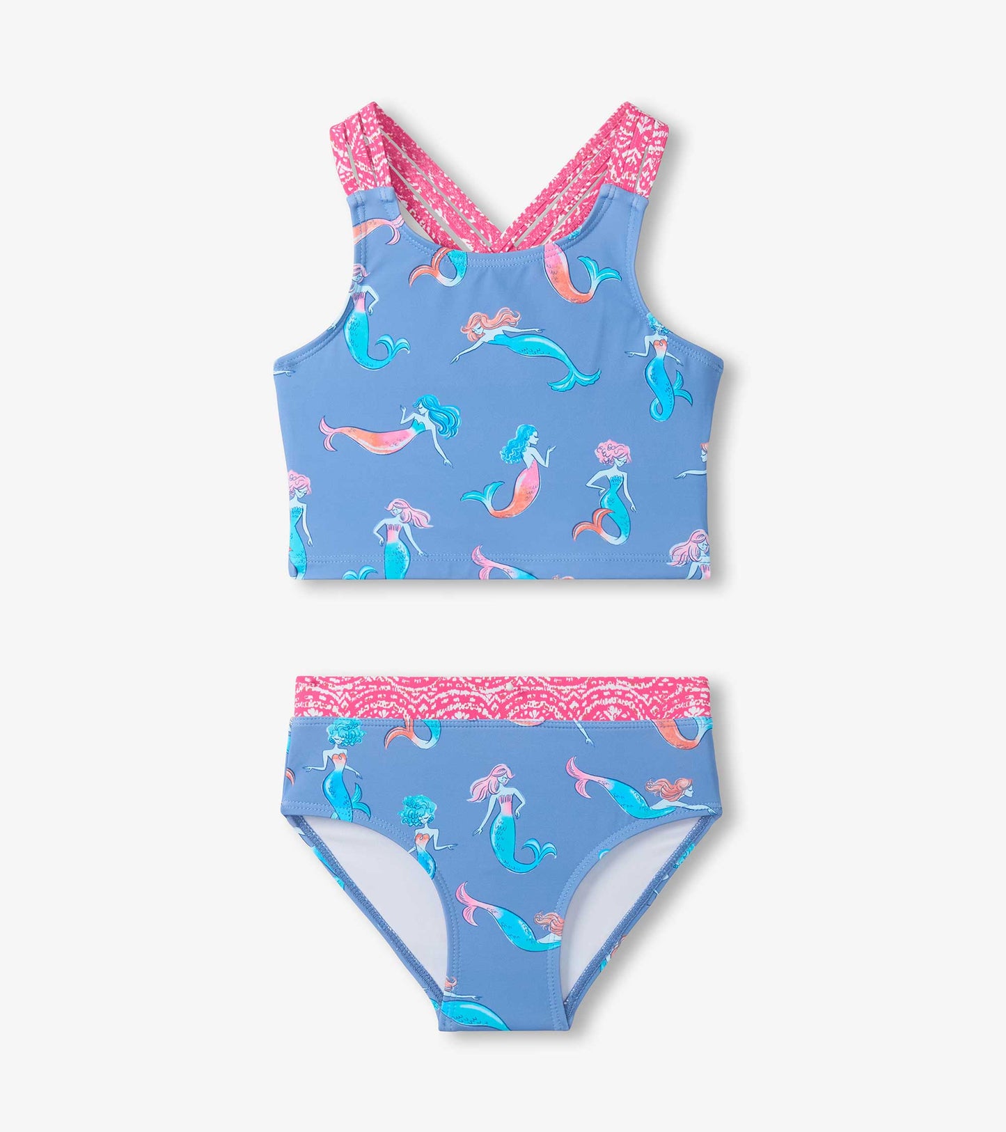 Girls Mermaids Two-Piece Swimsuit