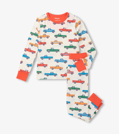 Boys Trucks Bamboo Pyjama Set