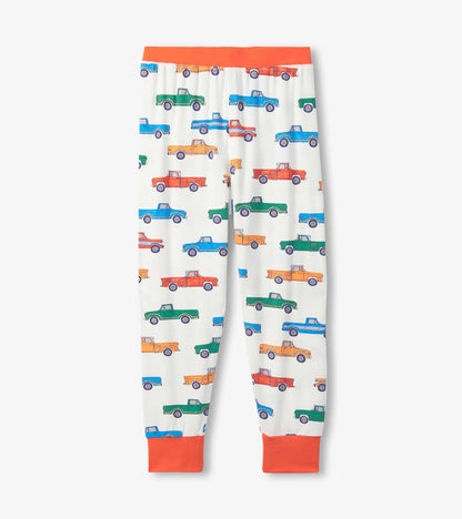 Boys Trucks Bamboo Pyjama Set