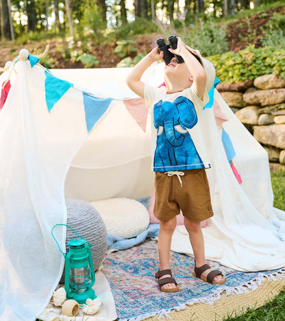 Baby & Toddler Boys Toasted Coconut Pull-On Shorts