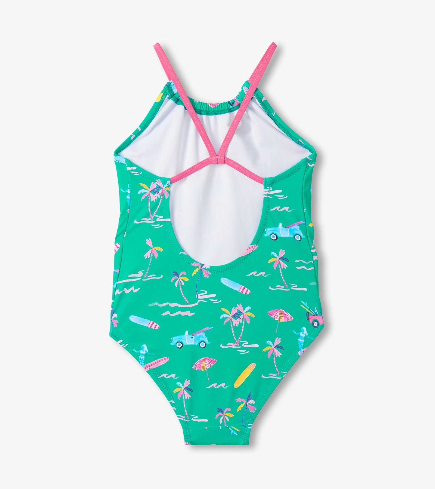 Girls Tropical One-Piece Swimsuit
