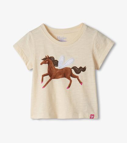 Baby & Toddler Girls Dreamy Horse T-Shirt & Legging Set