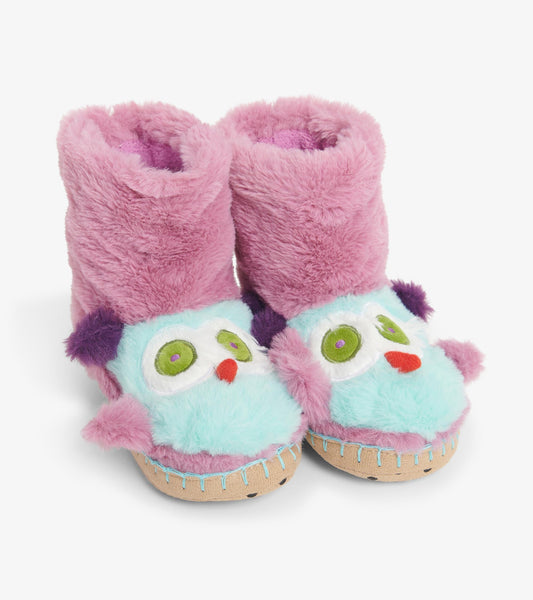 Kids Night Owl Slippers