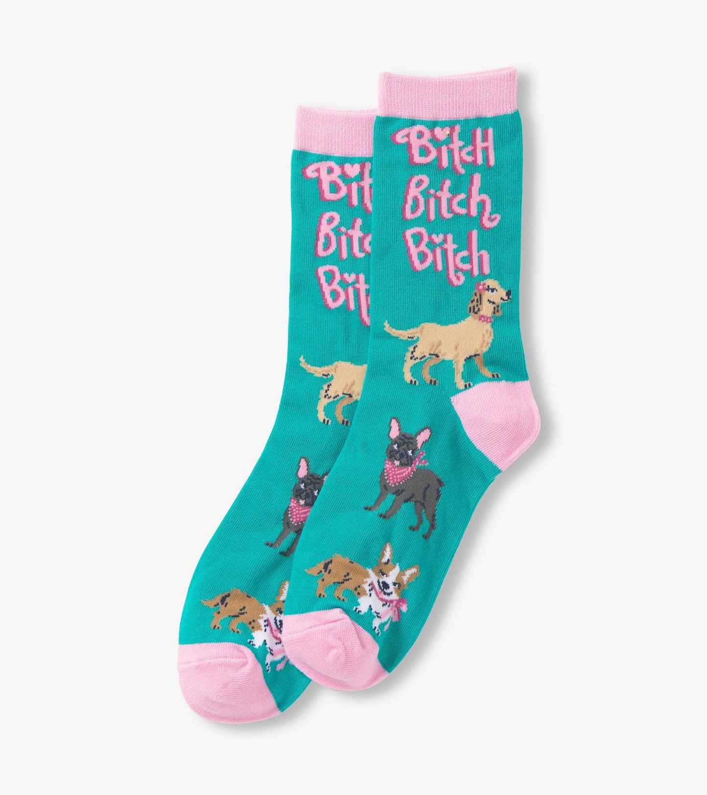 Women's Bitch Bitch Bitch Crew Socks