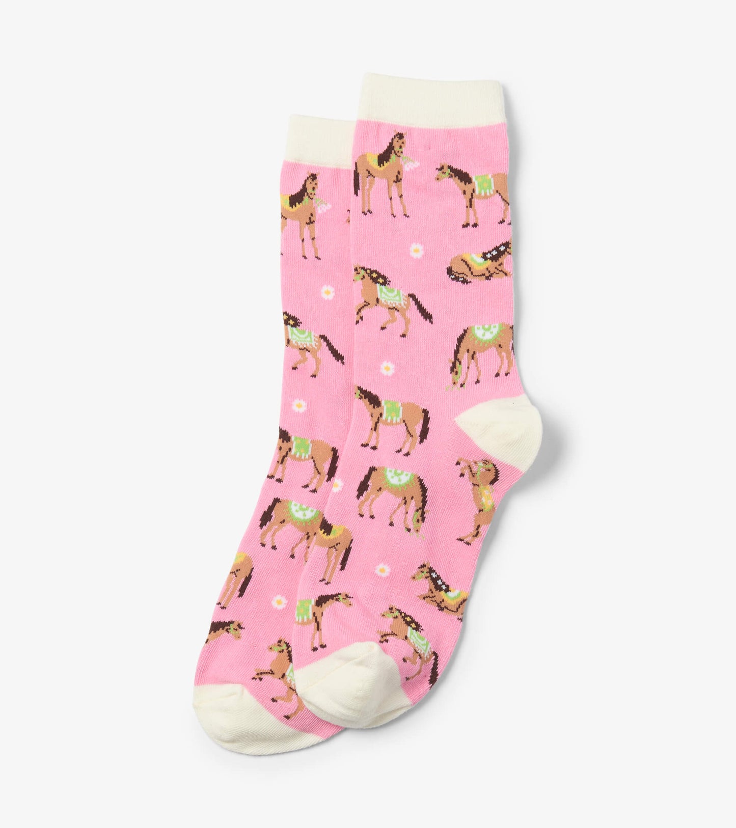 Country Horses Women's Crew Socks