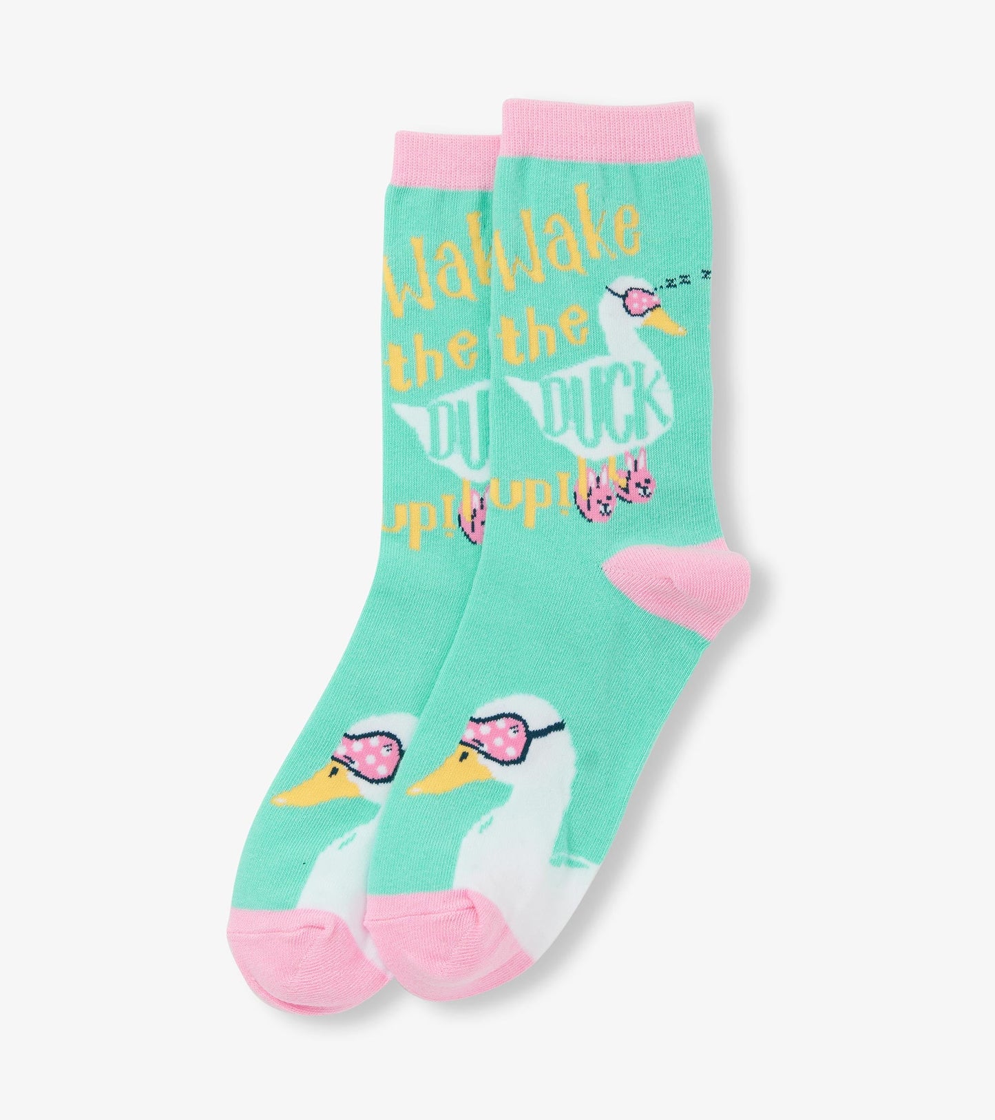 Wake The Duck Up Women's Crew Socks