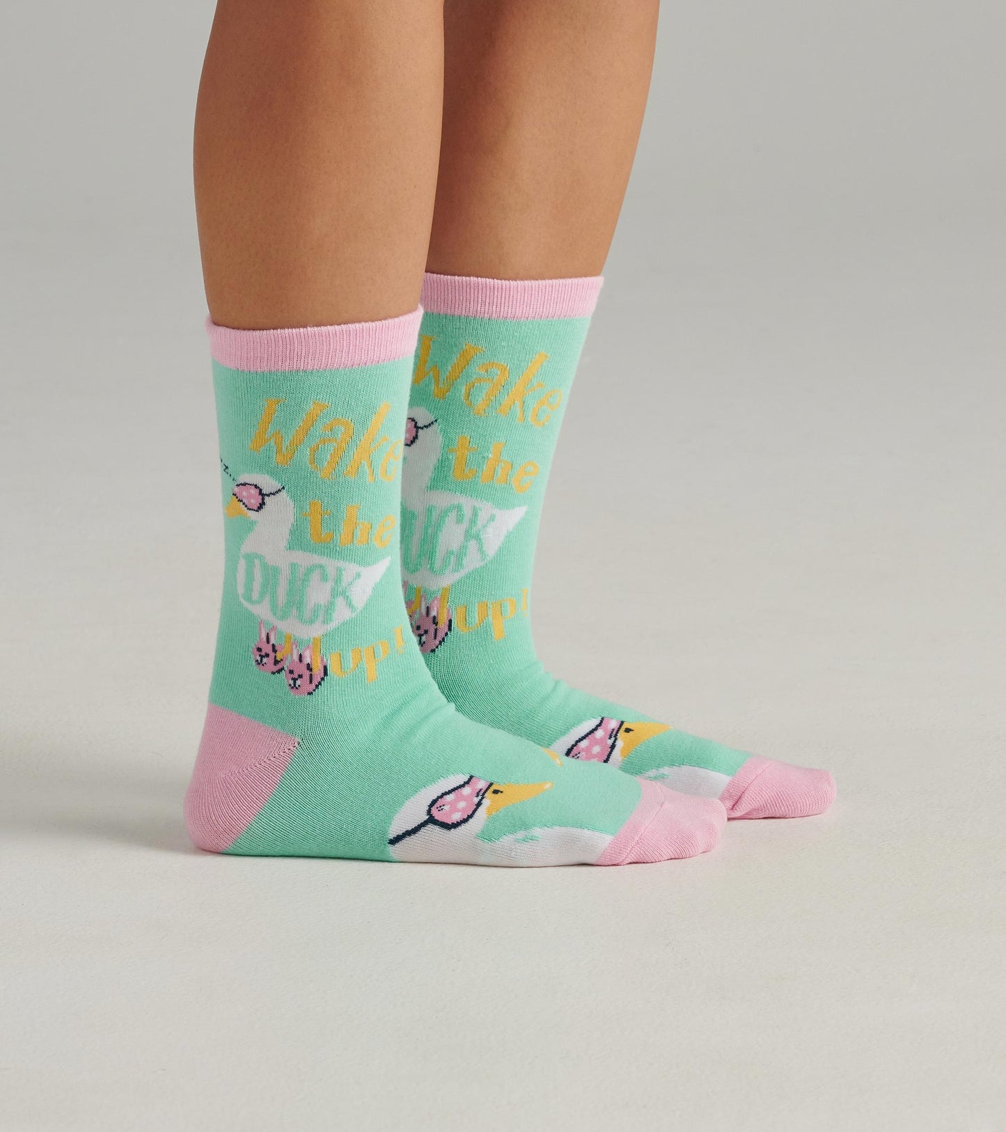 Wake The Duck Up Women's Crew Socks