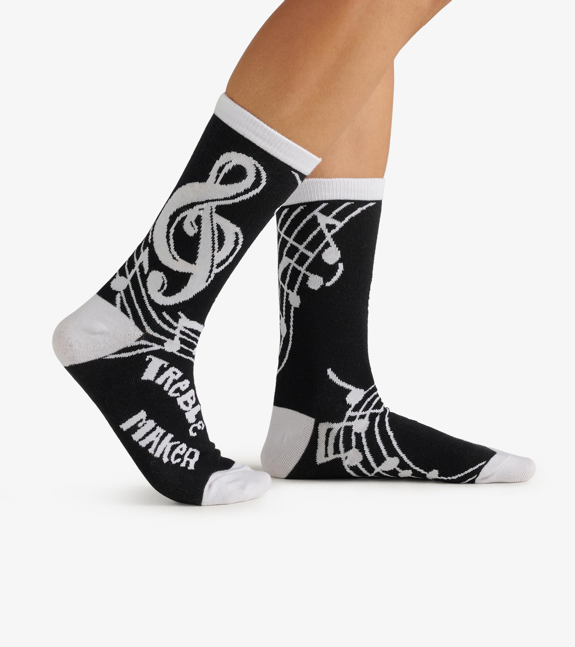 Treble Maker Women's Crew Socks