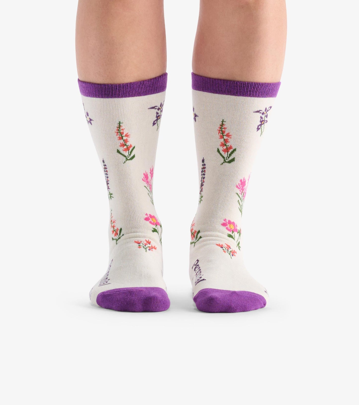 Women's Wildflowers Crew Socks