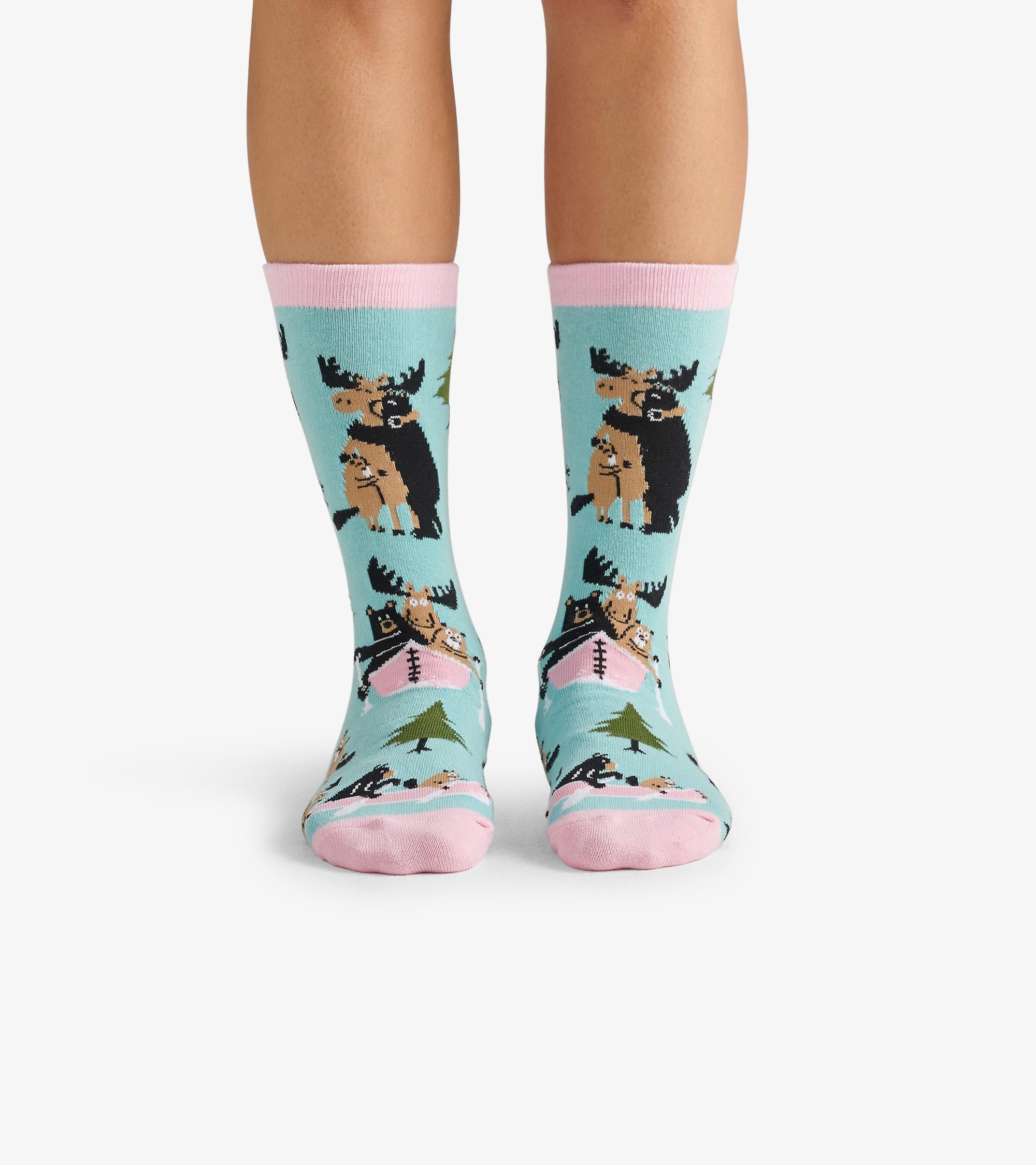 Life in the Wild Women's Crew Socks