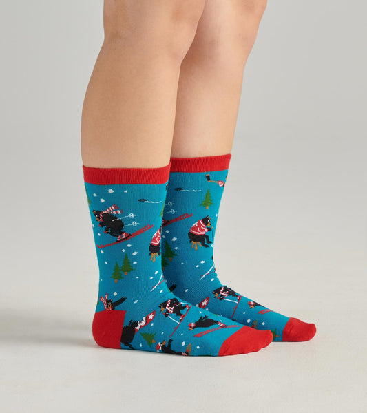 Women's Wild Winter Crew Socks