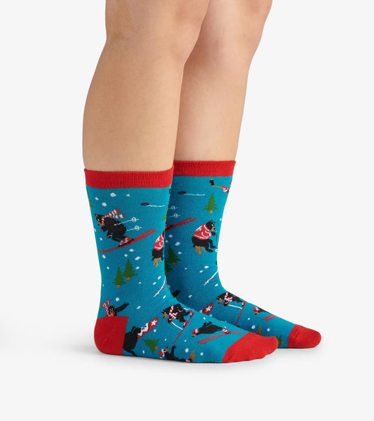 Women's Wild Winter Crew Socks
