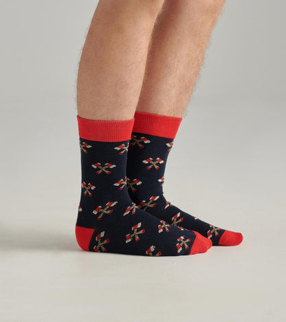 Axes Men's Crew Socks