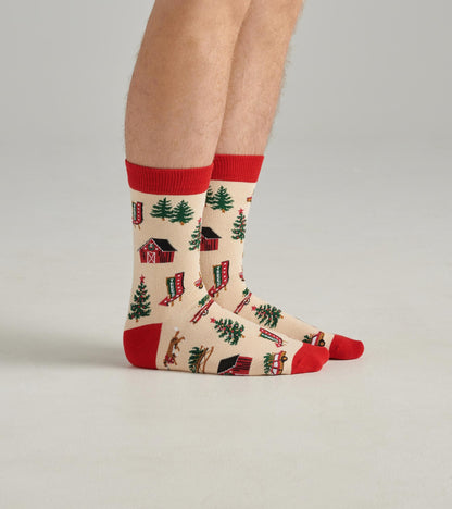 Men's Christmas Tree Farm Crew Socks