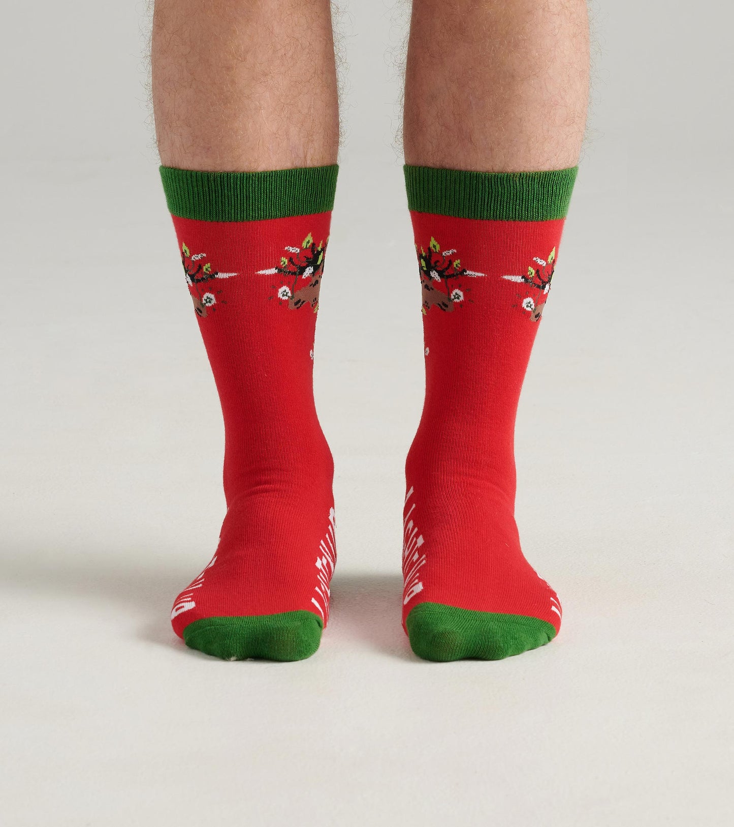 Men's Lighten Up Moose Crew Socks