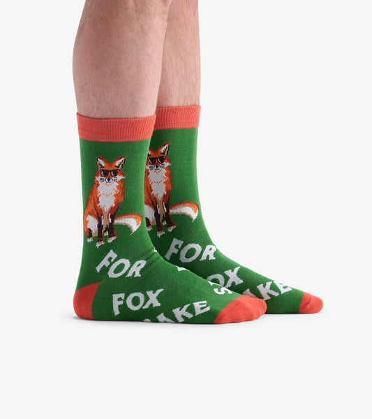 Men's For Fox Sake Crew Socks