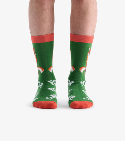 Men's For Fox Sake Crew Socks