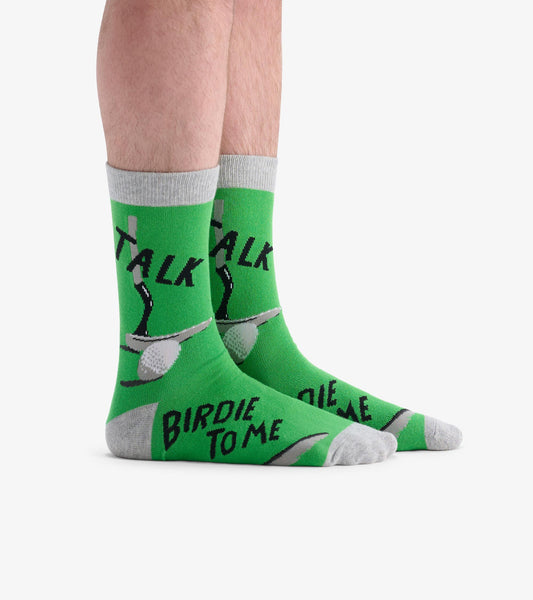 Men's Talk Birdy To Me Crew Socks
