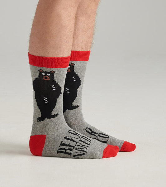 Bear Naked Men's Crew Socks