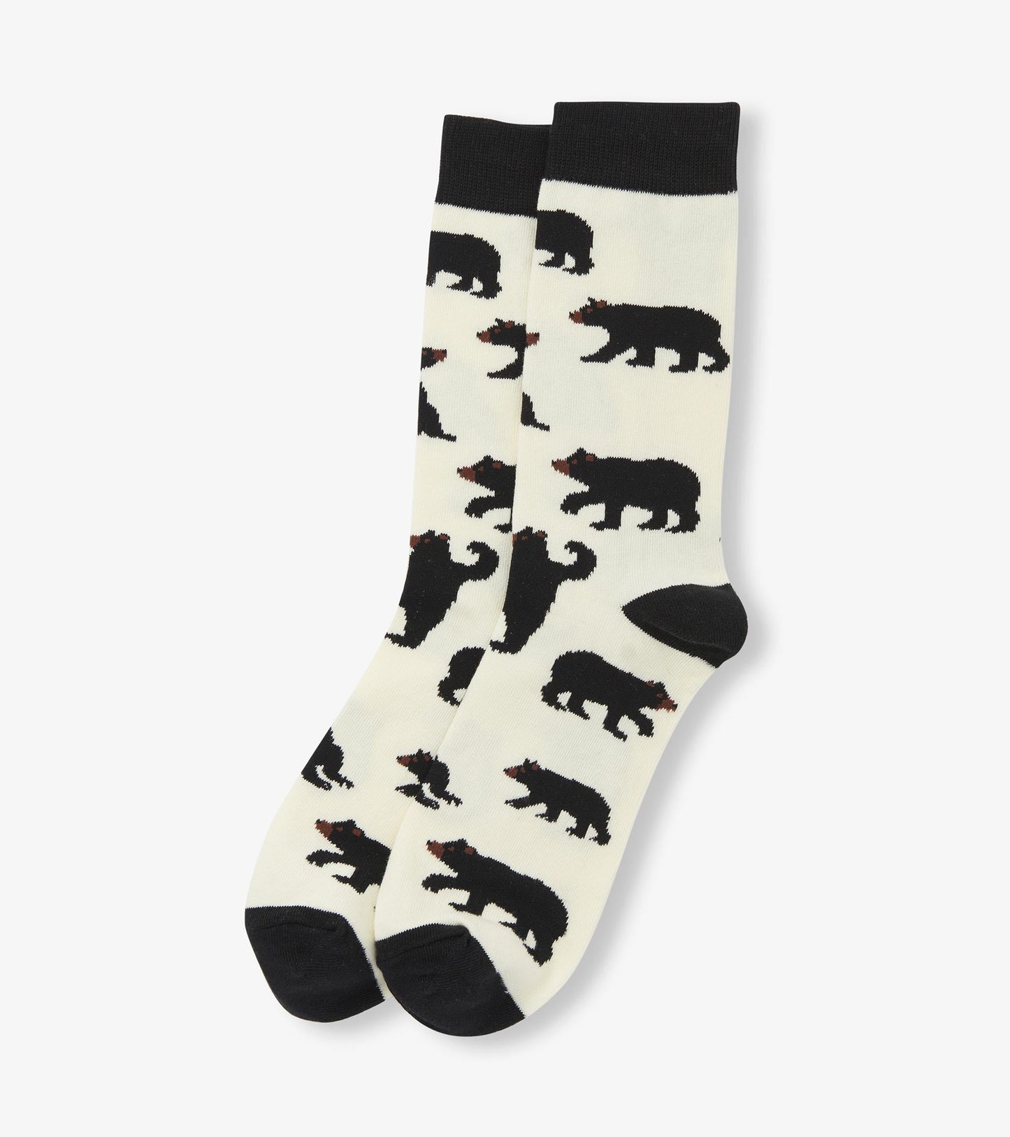 Black Bears Men's Crew Socks