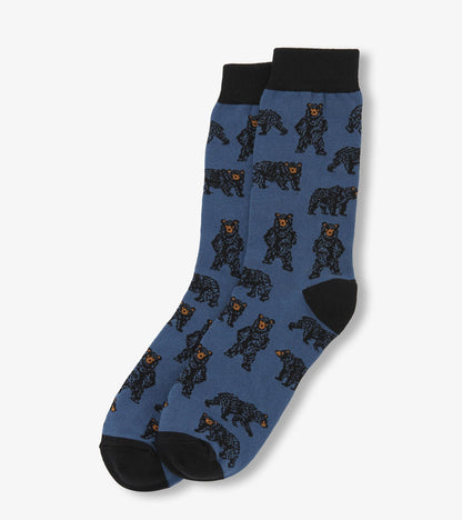 Wild Bears Men's Crew Socks