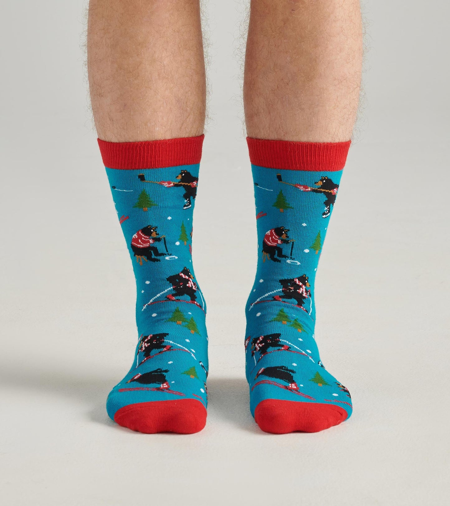 Men's Wild Winter Crew Socks