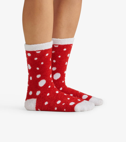Adult Snow Balls Fuzzy Socks