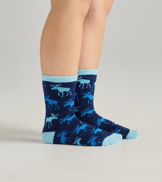 Blue Moose Fuzzy Socks