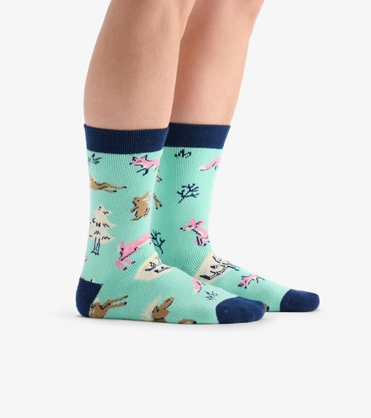 Women's Forest Animals Cozy Socks