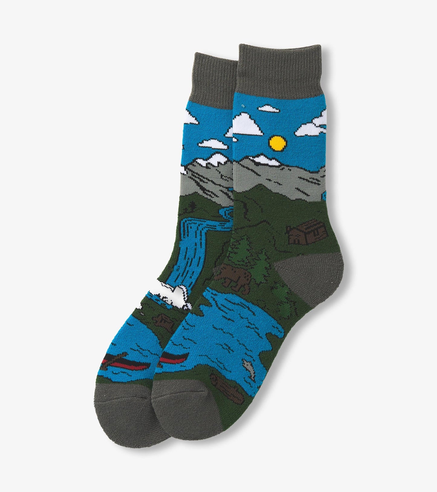 Men's Waterfall Cozy Socks