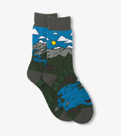 Men's Waterfall Cozy Socks