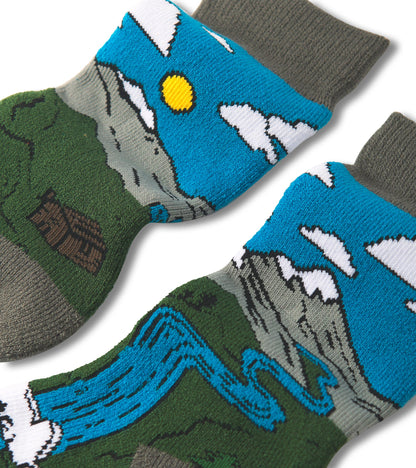 Men's Waterfall Cozy Socks