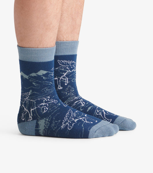 Blue Moose Cozy Socks