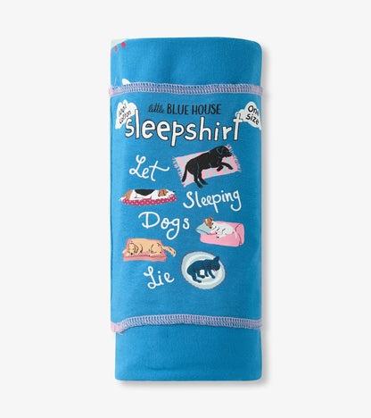 Women's Let Sleeping Dogs Lie Sleepshirt