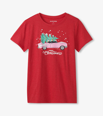 Women's Merry Christmas Pajama Tee