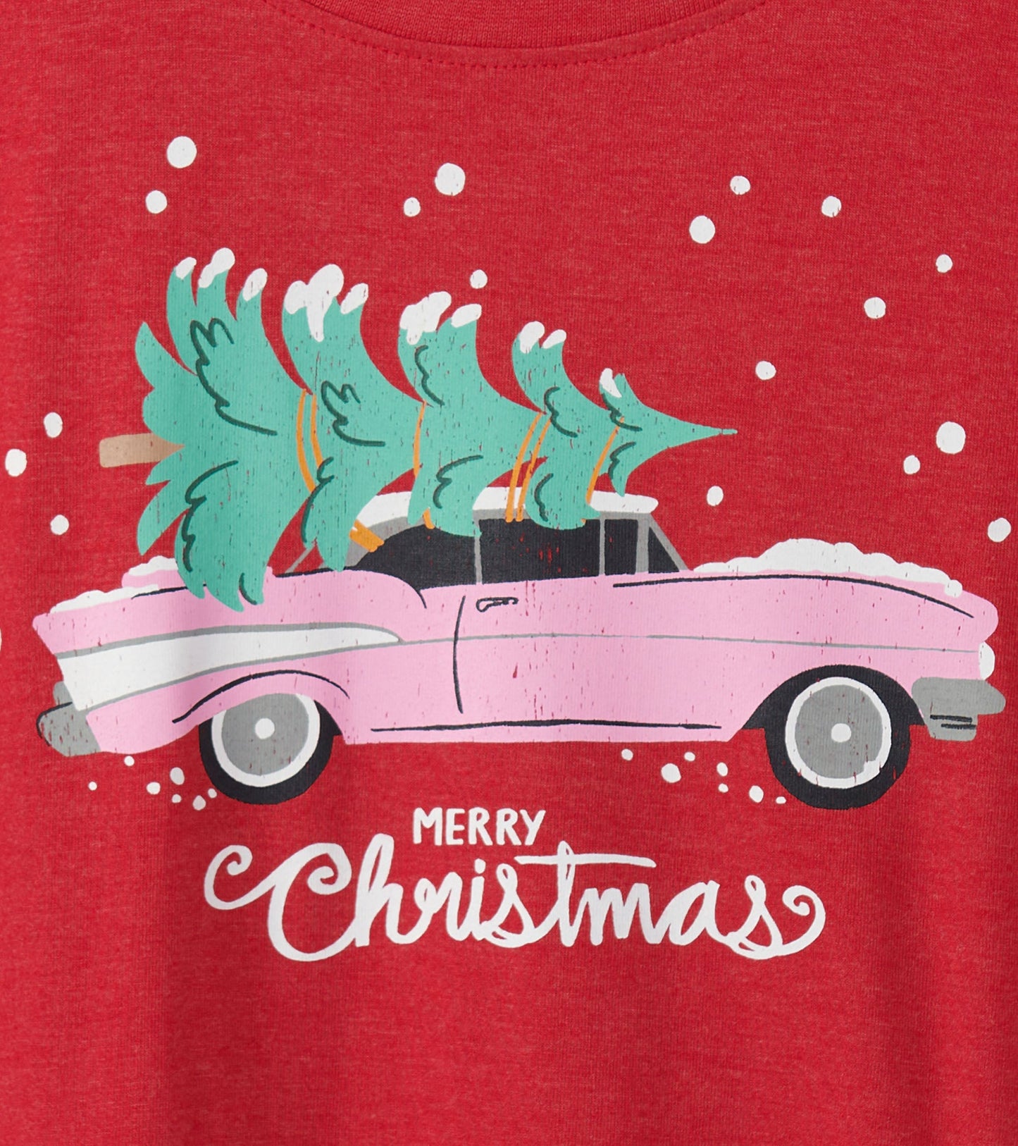 Women's Merry Christmas Pajama Tee