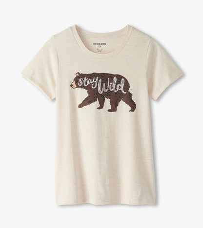 Women's Stay Wild Pajama T-Shirt