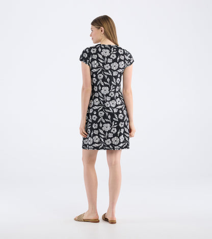 Women's Fresh Flowers T-Shirt Dress