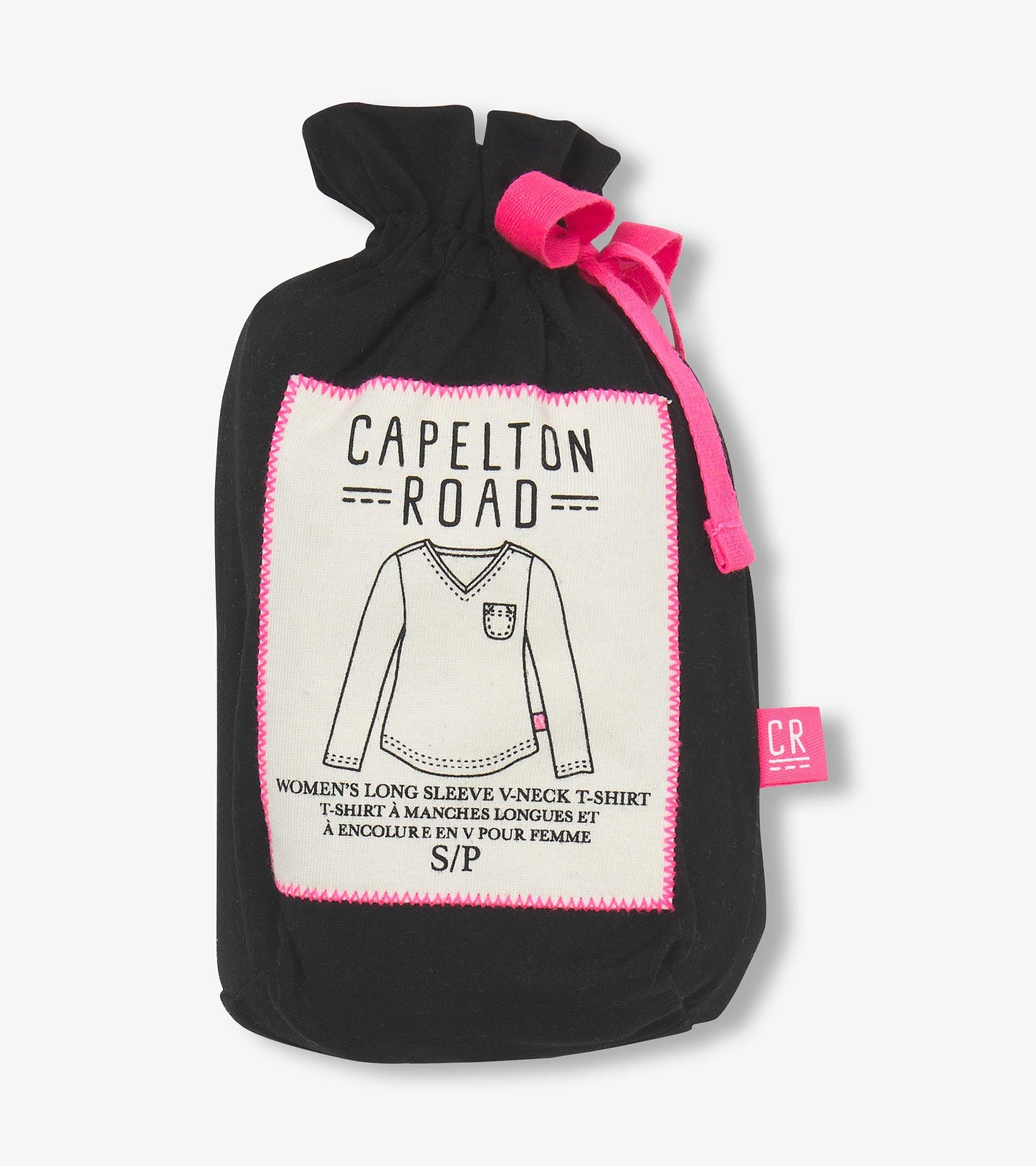 Capelton Road Women's Black Long Sleeve T-Shirt