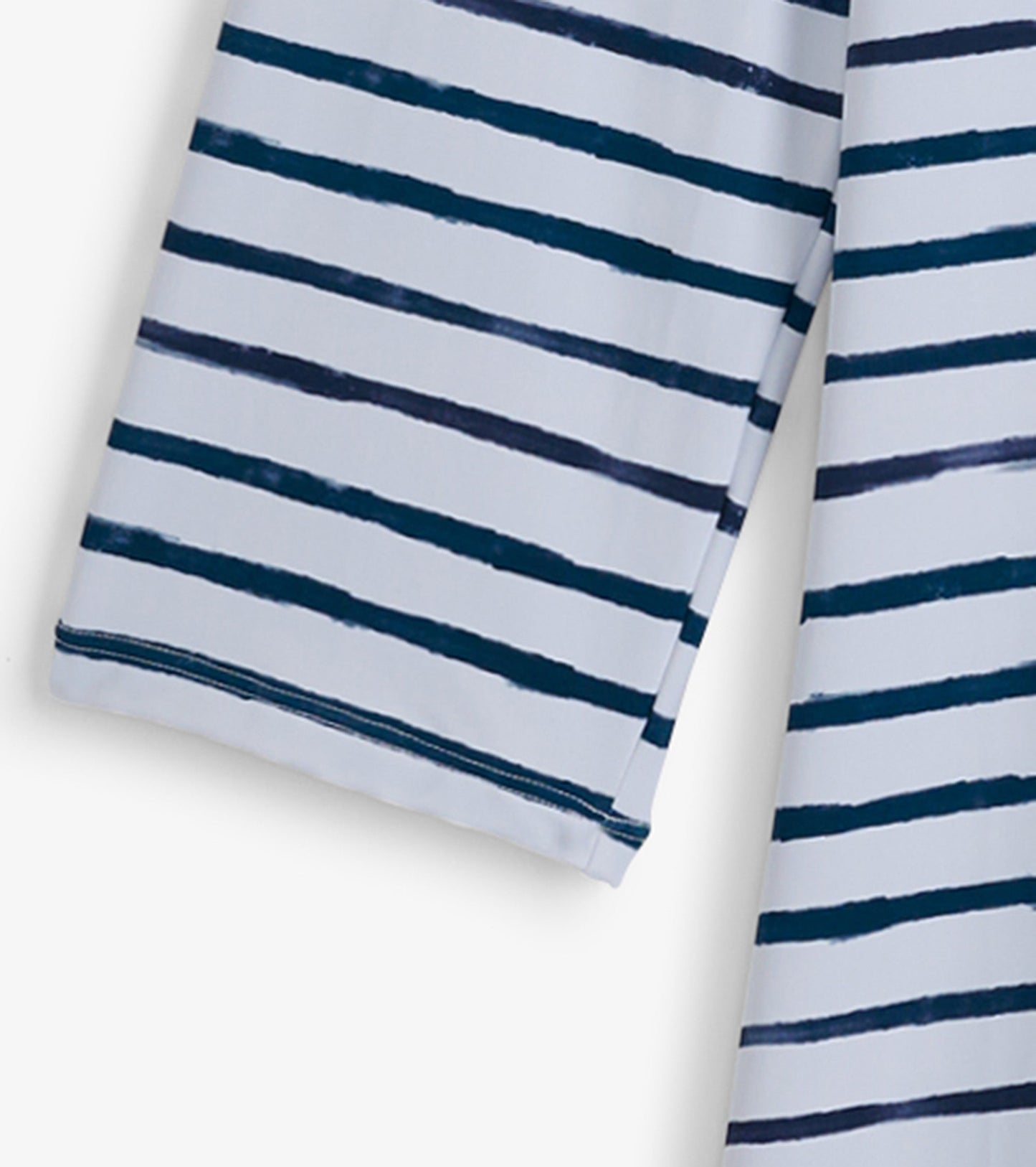 Women's Watercolor Stripes Seaside Beach Dress