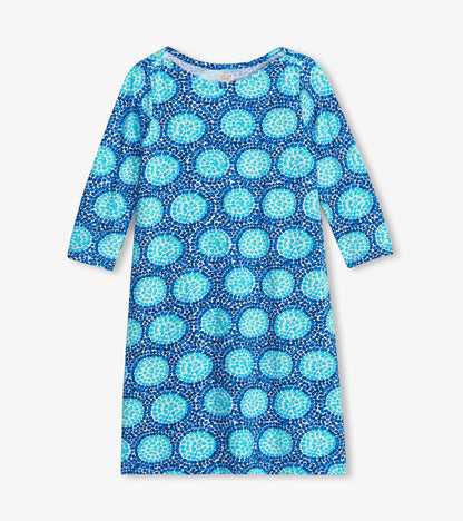 Women's Cobblestone Path 3/4 Sleeve Summer Dress Hatley Little Blue House