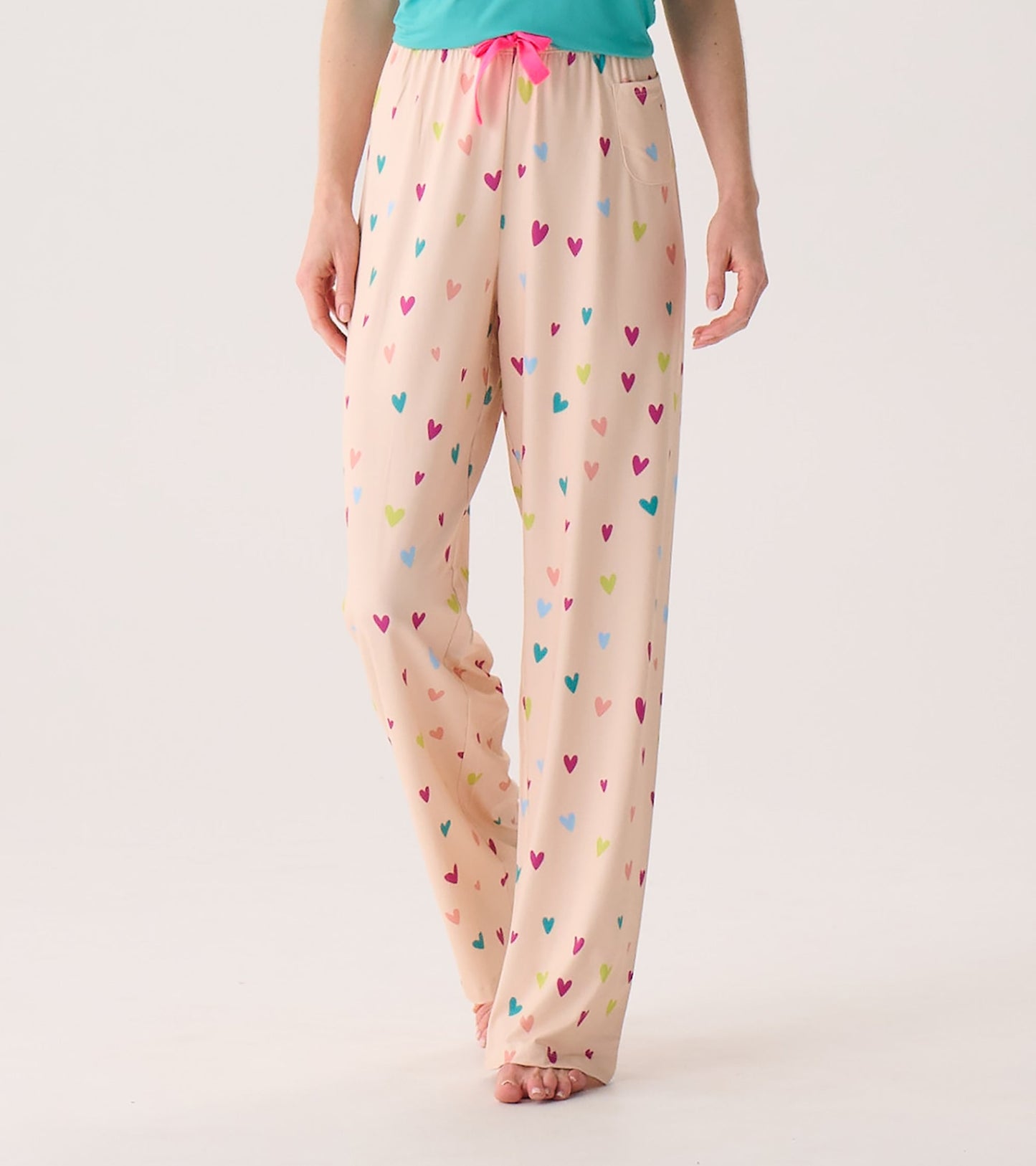 Capelton Road Women's Jelly Bean Hearts Pajama Pants