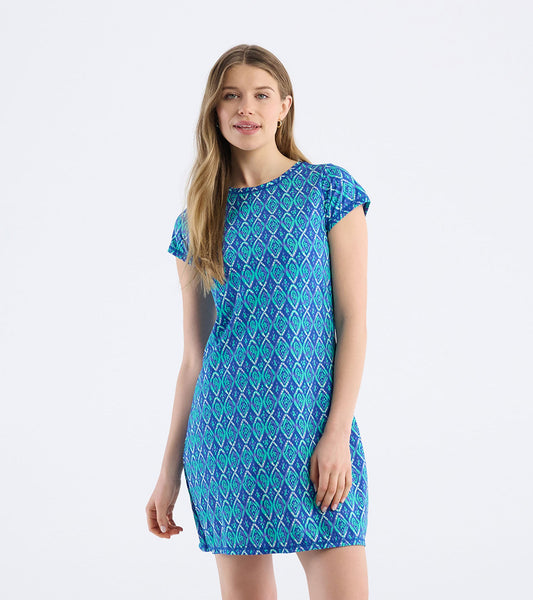 Women's Painted Diamonds T-Shirt Dress