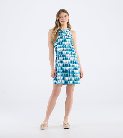 Women's Painted Triangles Summer Dress