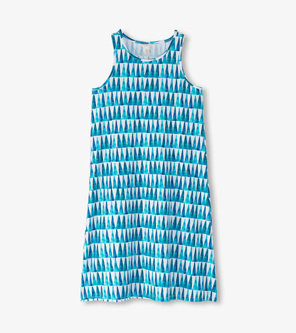 Women's Painted Triangles Summer Dress