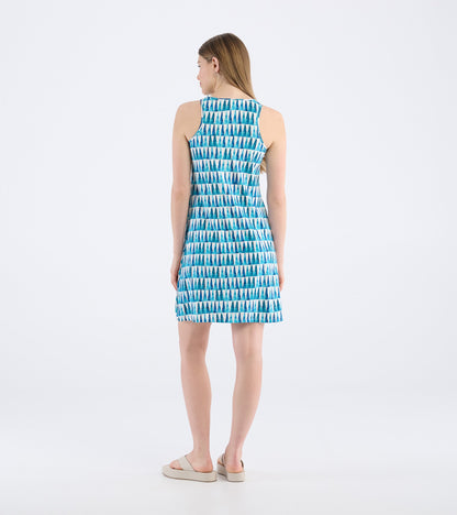 Women's Painted Triangles Summer Dress