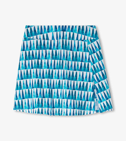 Women's Painted Triangles Skort
